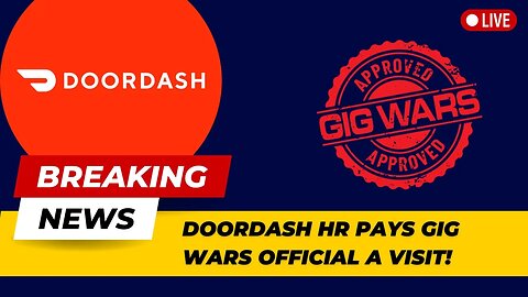Doordash HR's Game-Changing Announcement: Gig Wars Live Coverage!