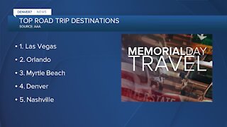 Memorial Day: Increased travel expected