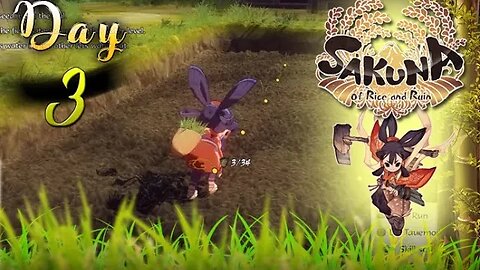 Sakuna: Of Rice and Ruin - Day 3 (with commentary) PS4