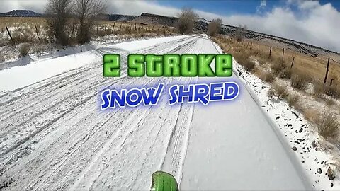 2 Stroke Snow Shred - 01 KX250
