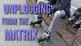Unplugging from the matrix | Roller skating 😎