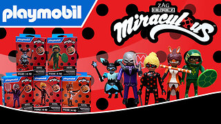Puppet Master, Hawk Moth, Anti-Bug, Rena Rouge & Carapace - Miraculous Playmobil - Unboxing & Review