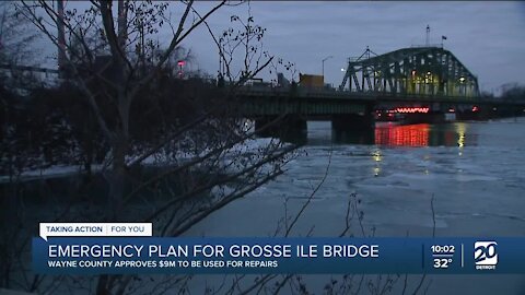 Wayne County approves $9M for repairs of Grosse Ile bridge