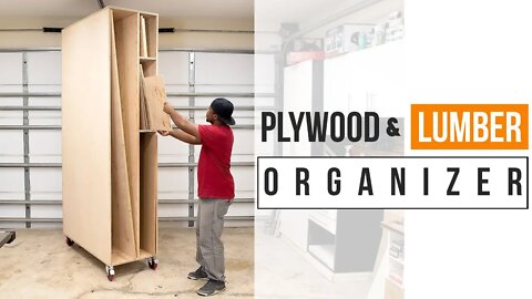DIY STORAGE for lumber (DIY Woodworking Shop project)
