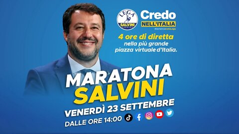 🔴 #maratonaSalvini #domenicavotolega