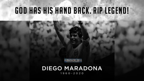 Diego Maradona Best Freestyle Moves RIP Legend