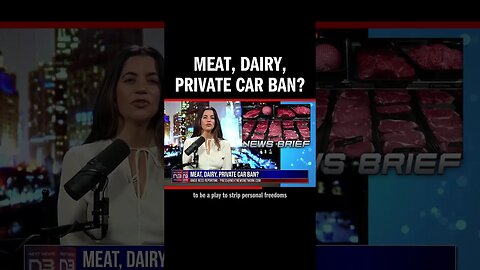 Meat, Dairy, Private Car Ban?
