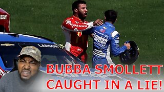 UNHINGED Bubba Wallace BUSTED Lying About Car Steering After Causing Crash & Fighting Kyle Larson!