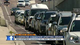Congestion nightmare: New Clearwater apartments cause traffic concerns