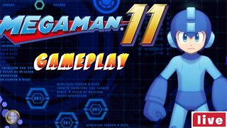 [🔴Live] Mega Man 11 Gameplay