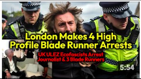 BREAKING: Journalist And 3 Bladerunners Arrested In Sadiq Khan ULEZ Enforcement Sting Operation