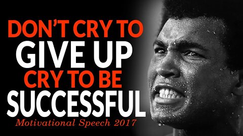 DON'T GIVE IN! - Powerful Fighter Motivational Speech For Success