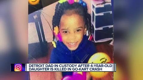 Father of 4-year-old girl killed in go-kart crash in police custody