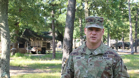 Brig. Gen. Christopher Cook Warrior Exercise 78-23-02 Interview