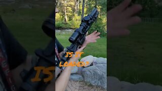 Shooting AR-15 Pistol