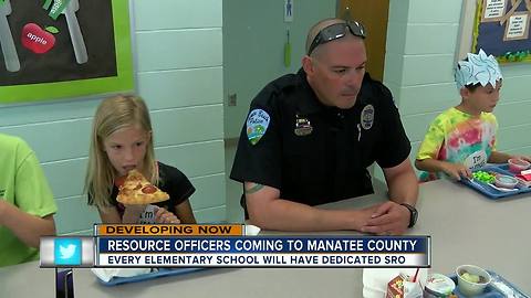 Resource officers coming to Manatee County