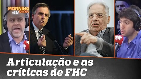 Borges e Coppolla: articulação em torno da Previdência e FHC criticando governo