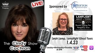 1.4.23 - Leah Lamp, Lamplight Ghost Tours - The Cindy Cochran Show