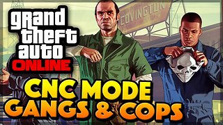 GTA 5 Online DLC Update NEW Gangs, Cops N Crooks Mode & Cops (GTA 5 Gameplay)