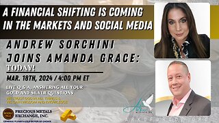 Andrew Sorchini Joins Amanda Grace: A Financial Shifting is Coming in the Markets and Social Media