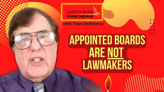 Appointed Boards are NOT lawmakers