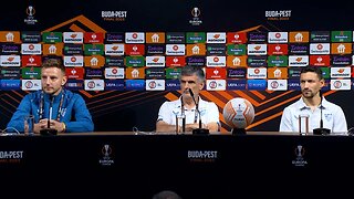 Mendilibar, Rakitic, Navas press conference | Sevilla v Roma | Europa League Final [ENG/ITA/ESP/HUN]