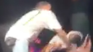 Chris Brown Has ADORABLE Moment As Little Boy FAINTS On Stage!