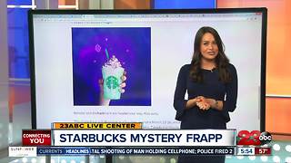 New Crystal Ball Frappuccino at Starbucks
