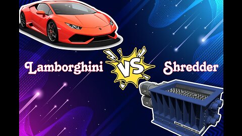 Lamborghini vs Shredder