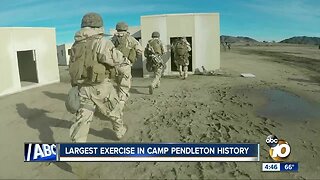 Largest exercise in Camp Pendleton history