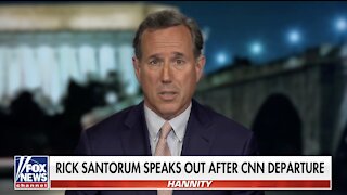 Rick Santorum addresses CNN departure on 'Hannity'