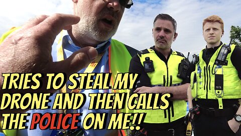 Tries to Steal My Drone and Then Calls The Police On Me!! 👮‍♂️📸❌💩