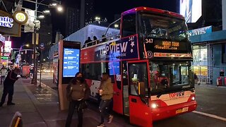 NYC Double Decker Bus Night Tour (Full Ride)