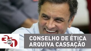 Conselho de Ética do Senado arquiva o pedido de cassação de Aécio Neves