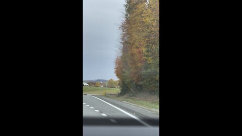 Pilot Mountain fall colors