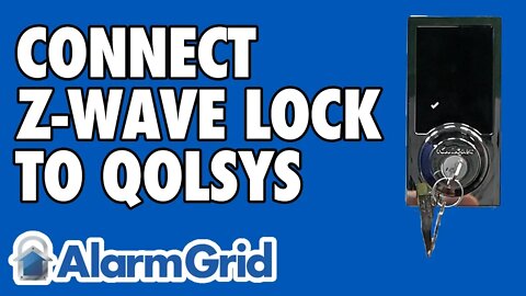 How Do I Connect a Z-Wave Door Lock to My Qolsys IQ Panel 2?