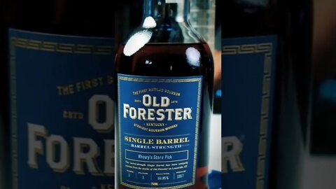 Old Forester Cask Strength Barrel Pick #whiskey #shorts