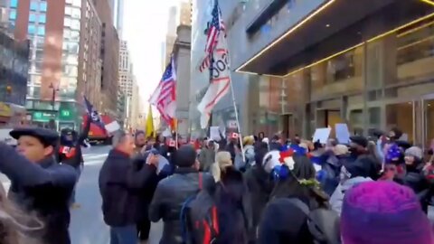 Protesters Surround Canadian Embassy In NYC