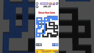 Classic Maze Game Level 159. #shorts