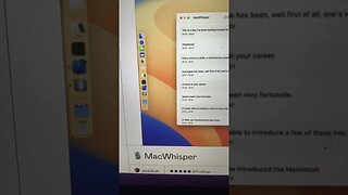 MacWhisper… AMAZING ChatGPT/OpenAI Transcription App… FOR FREE! 🥰