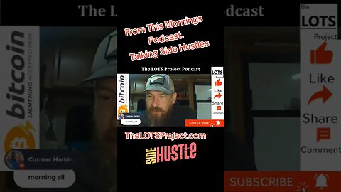 New Show Posted. #thelotsproject #sidehustles #sidehustlesecrets #sidehustle #hustle #balance