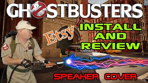 Ghostbusters Proton Pack Speaker Cover Review and Installation