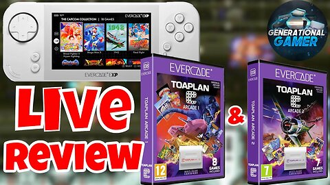 Evercade Toaplan Arcade Collections 1 & 2 Live Gameplay and Review
