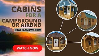 🔎 Portable Buildings for a Campground or AirBNB 🏡