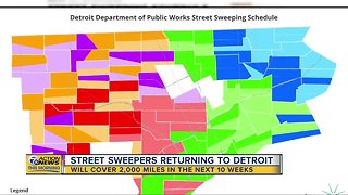 Street sweepers returning to Detroit