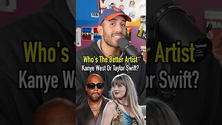 TAYLOR SWIFT or KAYNE WEST?! Who’s The Better Artist? #shorts #artist #kanyewest #taylorswift