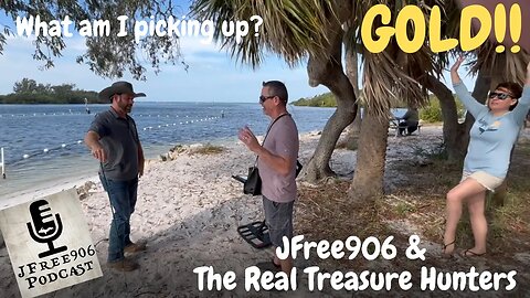 The Curse of Oak Island & Beyond - "What am I picking up? GOLD! The Real Treasure Hunters