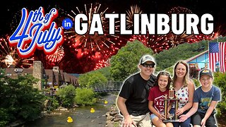 Gatlinburg Tennessee | 4th Of July Midnight Parade, Fireworks, Duck Races & More