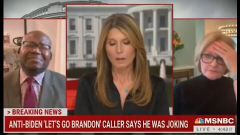 Nutty MSNBC Host Claims Saying ‘Let’s Go, Brandon’ is ‘Slow-Moving Insurrection’