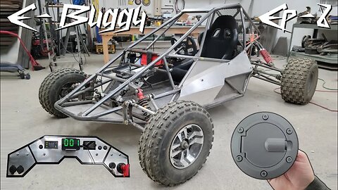 Homemade Electric Buggy, Ep 8: Dashboard & Charge Port
